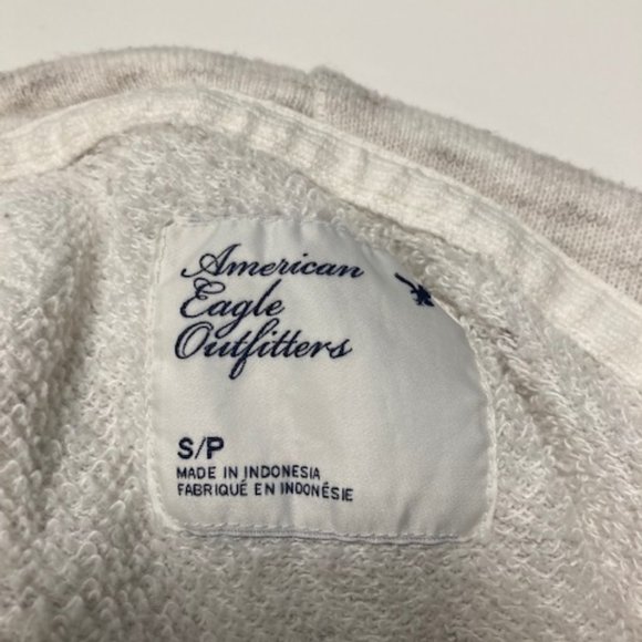 American Eagle White Cream Hoodie - Picture 5 of 5